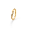 Billede af Studio Z "Glint" ring forgyldt sølv m. cz (str. 60)