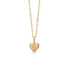 Billede af Studio Z "Amour Heart" halskæde forgyldt sølv (40-45 cm)