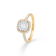 Billede af Mads Z "Stellaire" ring 14 kt. guld m. 0,65 ct. brillanter (str. 54)
