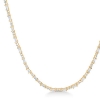 Billede af Mads Z "Celestial by Medina" halskæde 8 kt. guld m. hvid topas (38,5-45 cm)
