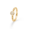 Billede af Mads Z "Dome" ring 14 kt. guld m. 0,10 ct. w/si brillanter (str. 58)
