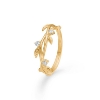 Billede af Mads Z "Aura" ring 14 kt. guld m. 0,10 ct. brillant (str. 54)