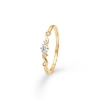 Billede af Mads Z "Isaline" ring 14 kt. guld m. 0,13 ct. w/si brillanter (str. 56)