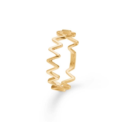 Billede af Mads Z "Vianna" ring 14 kt. guld (str. 50-60)