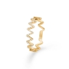 Billede af Mads Z "Vianna" ring 14 kt. guld m. 0,10 ct. brillanter (str. 54)