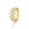 Billede af Mads Z "Orielle" ring 14 kt. guld m. 0,39 ct. brillanter (str. 50)