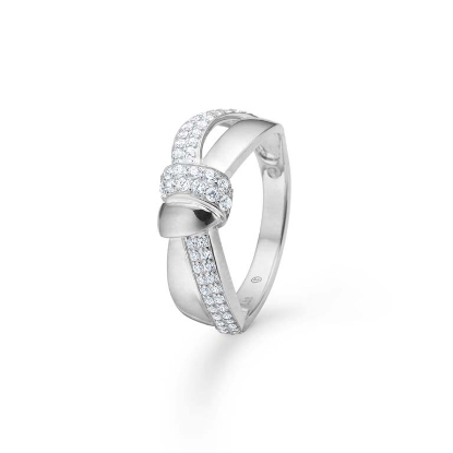 Billede af Mads Z "Darcy" ring sølv m. cz (str. 50-60)