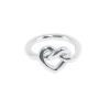 Billede af Jane Kønig "Big Tied Heart" ring sølv (str. 54)
