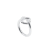 Billede af Jane Kønig "Big Tied Heart" ring sølv (str. 54)