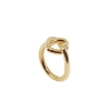Billede af Jane Kønig "Big Tied Heart" ring forgyldt sølv (str. 54)