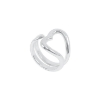 Billede af Jane Kønig "Open Heart" ring sølv (str. 60)
