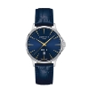 Billede af Certina DS-8 Gent Quartz herreur stål blå læderrem 10 bar 40mm