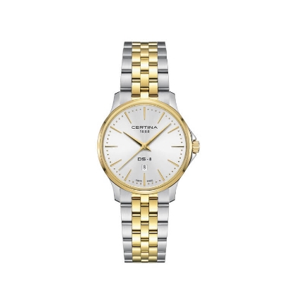 Billede af Certina DS-8 Lady dameur stål gulddoublé 10bar 31mm