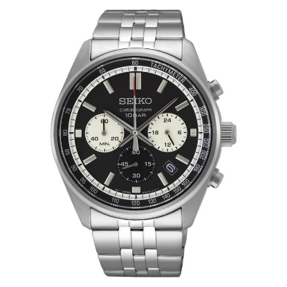 Billede af Seiko Chronograph herreur stål 10bar 41,5 mm