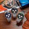 Billede af Seiko Chronograph Quartz herreur stål 39mm 5bar