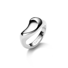 Billede af Maria Black 'Saddle' ring sølv (str. 56)