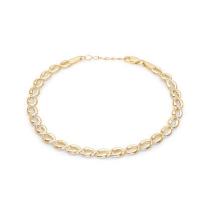 Billede af *Mads Z 8 kt. armbånd (17 - 19 cm.)