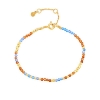 Billede af Hultquist Eira armbånd forgyldt sølv m. perler (16+3 cm)