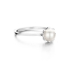 Billede af Spirit Icons Emily Pearl ring sølv m. perle (str. 58)