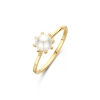 Billede af Spirit Icons Emily Pearl ring forgyldt sølv m. perle (str. 54)