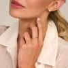 Billede af Spirit Icons Luxury Stud øreringe forgyldt sølv m. cz