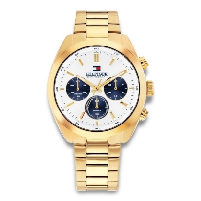 Billede af Tommy Hilfiger Hudson herreur stål gulddoublé 5bar 40mm