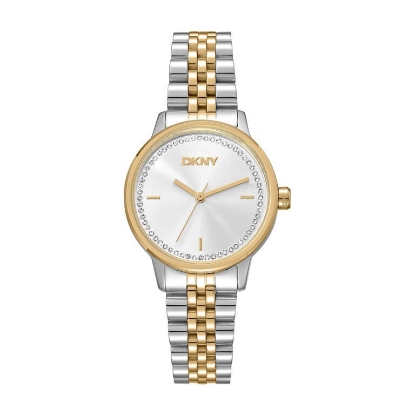 Billede af DKNY Everyday dameur stål gulddoublé 5bar 30mm
