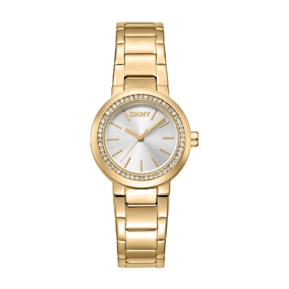 Billede af DKNY Eastside Mini dameur stål gulddoublé 5bar 28mm