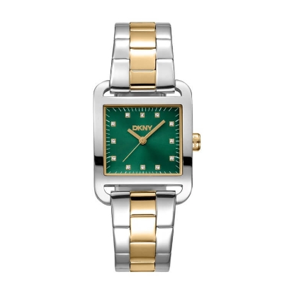 Billede af DKNY City Midi dameur stål gulddoublé 3bar 27mm