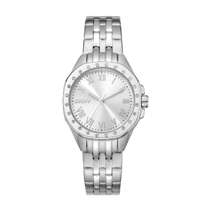 Billede af DKNY Brooklyn Mini dameur stål 5bar 30mm