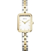 Billede af Bering Classic dameur kvadratisk stål gulddoublé 20mm safirglas 3ATM