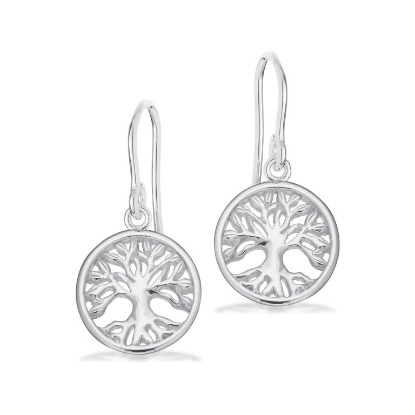 Billede af *Ørebøjler Livets Træ sølv