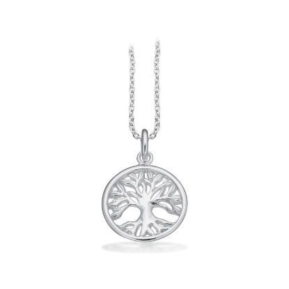 Billede af *Vedhæng Livets Træ sølv m/kæde