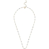 Billede af ENAMEL Copenhagen Lola Atlantic halskæde forgyldt sølv m. emalje (38 + 4 cm)