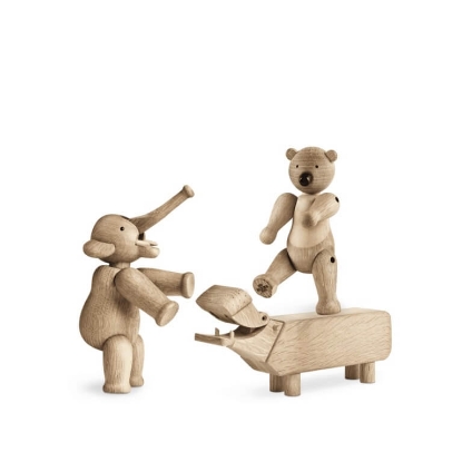 Billede af Kay Bojesen Sampak Liliput - 3 stk. - Eg