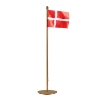 Billede af Piet Hein Bord-Flagstang (50 cm) stål - Messing