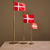 Billede af Piet Hein Bord-Flagstang (50 cm) stål - Messing