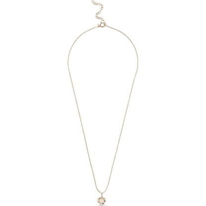 Billede af ENAMEL Copenhagen Sunshine halskæde forgyldt sølv m. emalje (45 + 5 cm)