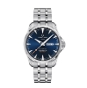 Billede af Certina DS Action Day-Date Powermatic 80 herreur stål lænke blå skive 41mm