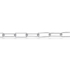 Billede af Halskæde long links sølv rh. 45cm