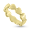 Billede af Ring hjerter - hjertering guld. Priser fra