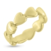 Billede af Ring hjerter - hjertering guld. Priser fra