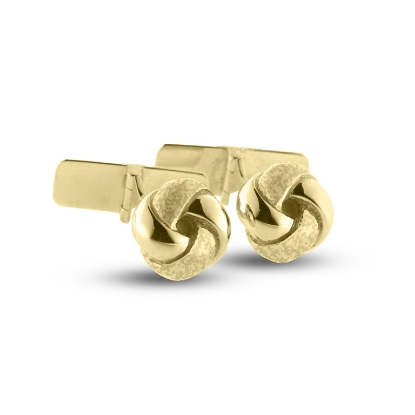 Billede af Manchetknapper massiv knude