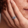 Billede af Pandora Disney Frost Dronning Elsa Tiara ring sølv m. cz (str. 48-60)