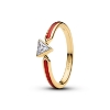 Billede af Pandora Marvel Iron Man ring forgyldt metalblanding m. cz (str. 54)