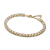 Billede af Pandora Funklende Dristigt Tennisarmbånd forgyldt metalblanding m. cz (18 cm)