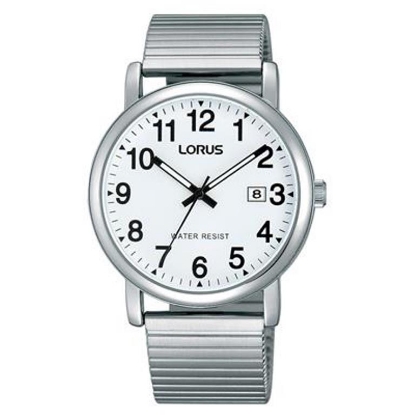 Billede af Lorus Classic herreur stål flexfit lænke 37,5mm 3bar