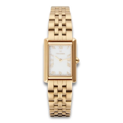 Billede af Mockberg Timeless Grand Gold dameur stål gulddoublé 21mm 3bar