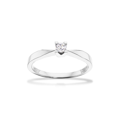 Billede af *Kleopatra ring 0,10 H-W/SI 14 kt