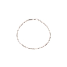 Billede af Aqua Dulce Tennis Small armbånd sølv m. cz (17 cm)